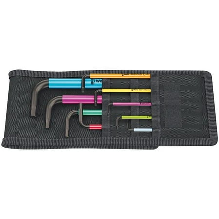 

Wera 05022639001 Hex-Plus Color Coded SAE L-Key Set - 8 Piece