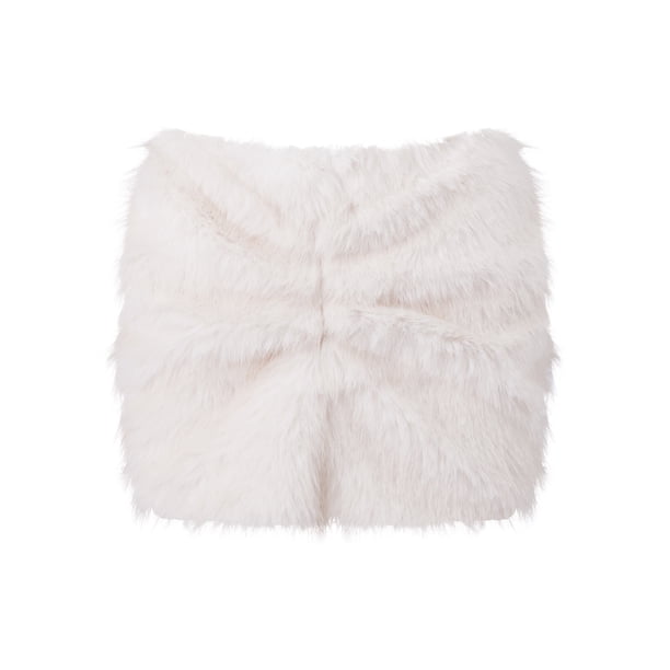 Minifalda de piel sintética para mujer, a la moda, informal, de color liso, de talle bajo, ideal para salir.