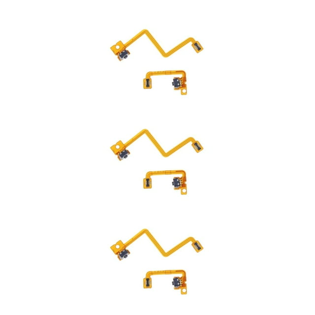 Wisewang 2 Pieces Shoulder Trigger Button Portable Detachable Left Right Ribbon Cable Accessories Replacement for Nintendo 3DS 3Set