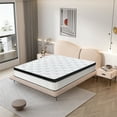 thumbnail image 6 of Queen Mattress,12 inch Cooling Memory Foam Mattress with Individual Pocket Springs, Medium Firm Comfort Mattress, Ventilated and Breathable, Mattress in A Box, CertiPUR-US Certified, 6 of 8