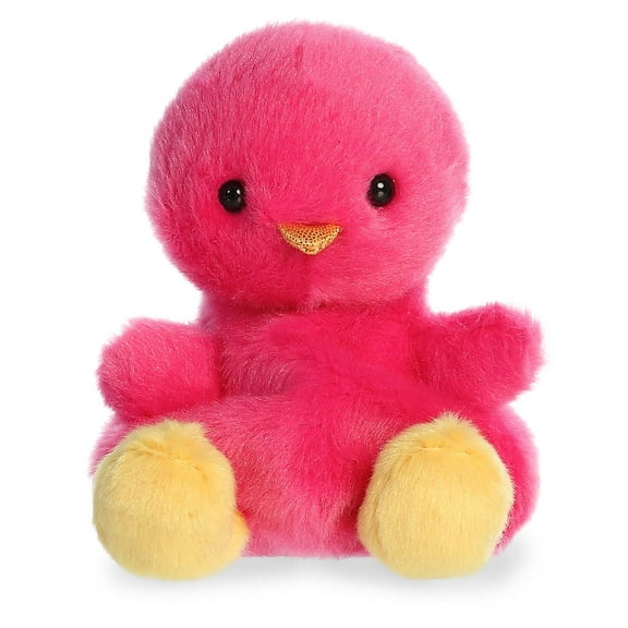Aurora - Mini Palm Pals - 4" Peyton Pink Chick - Adorable Stuffed Animal
