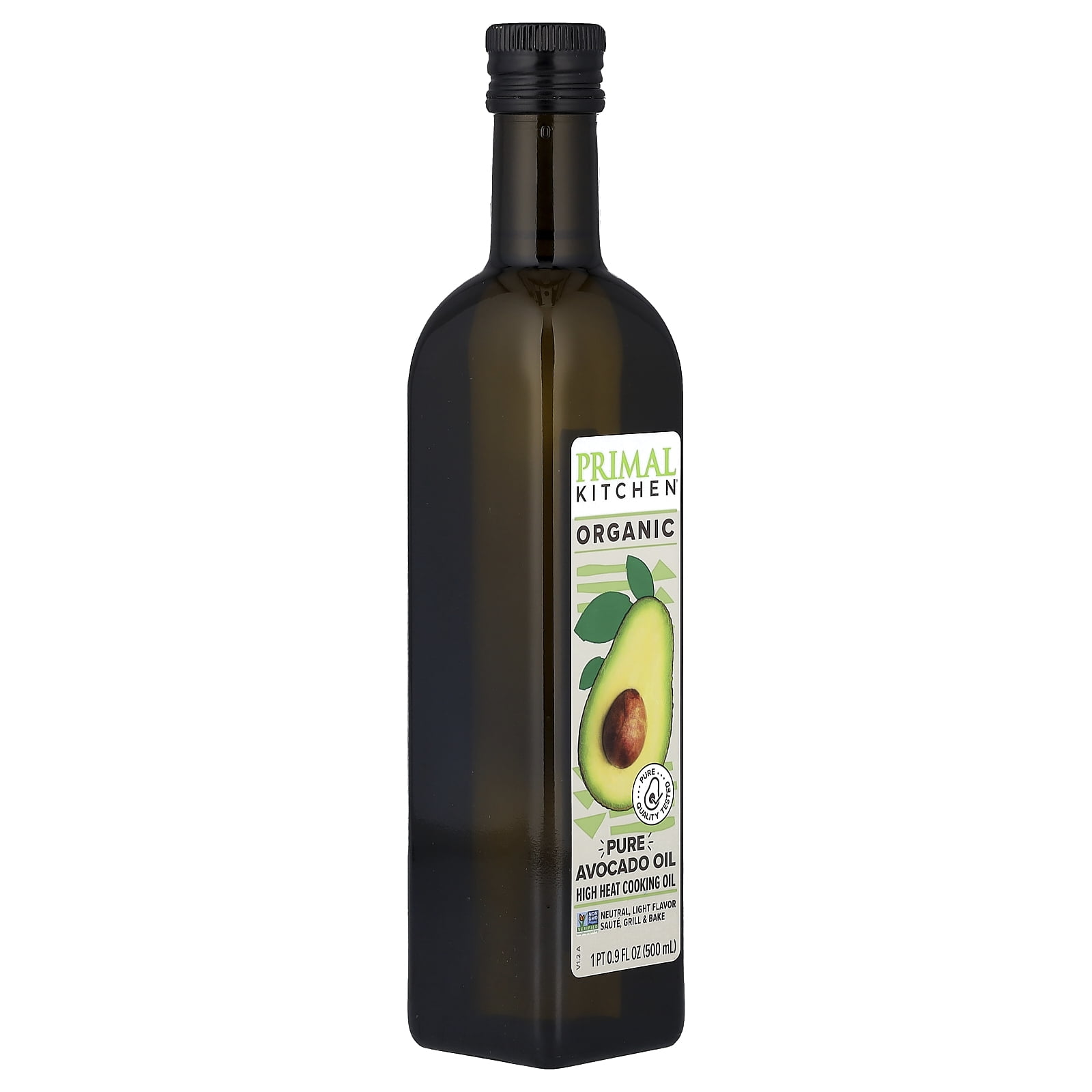 Primal Kitchen Organic Pure Avocado Oil, 1 pt 0.9 fl oz (500 ml)