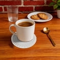 thumbnail image 5 of Unique Bargains 1 Pc Round Pearl Heat Insulation Mat Drink Coaster Beige Cotton rope, 5 of 5