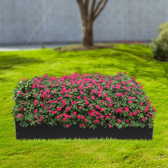 Miumaeov 4X Steel Landscape Edging Metal Edging Border for Landscaping Lawn Garden