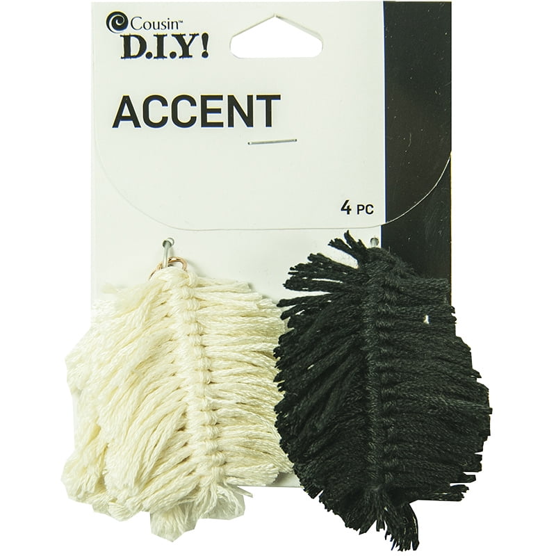 DIY 4pc Macrame Leaves Accent