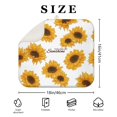 thumbnail image 4 of Microfibre Drying Mat for Kitchen Sunflower Colorful Floral Dish Drying Drainer Mat Absorbent Drying Mat Washing Up for Glass, Plate & Cup 16inch X 18inch, 4 of 7