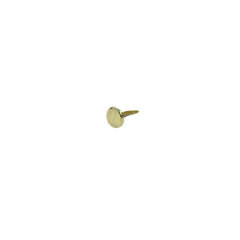 School Smart Prong Fasteners, 1/2 Inches, Size 2, Brass Plated, Pack of 100  PK 103014
