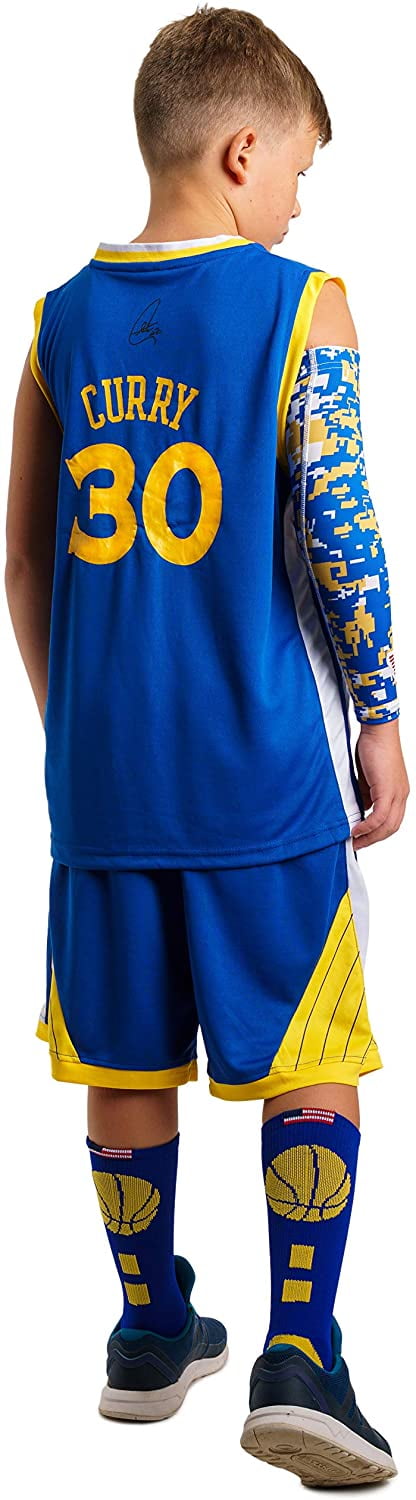 Youth Boys Basketball Socks Sports Athletic Crew Socks with Basketball Arm Sleeve Made in USA