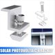 thumbnail image 1 of 10 Piezas Soporte Solar Fotovoltaico Abrazadera de Aleación de Aluminio para Módulo Solar Panel Solar Montajes en Bastidores Accesorios Abrazadera PV A, 1 of 5