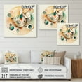 thumbnail image 4 of Designart Warm Minimalist Circular Abstract II Canvas Wall Art, 4 of 5