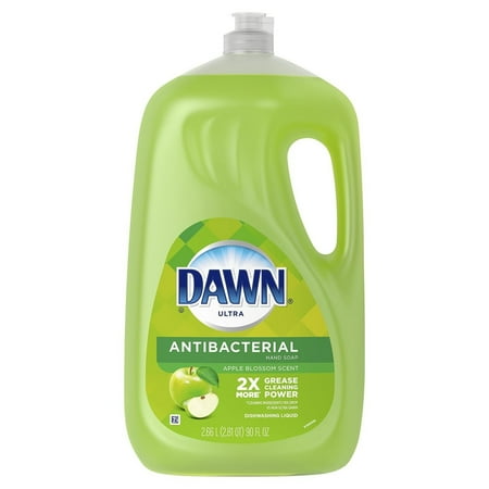 UPC: 0037000946014 | Dawn Antibacterial Hand Soap Liquid Dish Soap Apple Blossom Scent (90 fl. oz.)