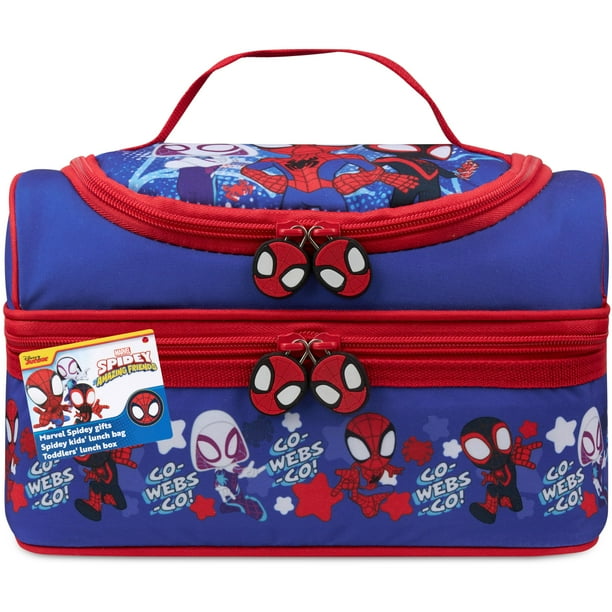 Bolsa Térmica para Almuerzo Marvel Spidey Get Trend con 2 Compartimentos