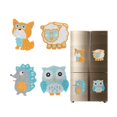 thumbnail image 2 of Kids Diamond Painting Fridge Magnets, Children DIY Diamond Art Kits with Soft Magnetic Backing, Assorted Themes, for Kids Crafts, 4 Pack (2.36 Inch), 2 of 9