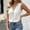 White Tops, variant on Women Casual Shirts Simple Summer Lace Trimmed Sleeveless Tank Tops Loose Fit Solid Color Blouse Tee Shirt Leisure Dailywear