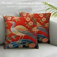 thumbnail image 3 of Nawypu Queenie  Oriental Chinese Phoenix Decorative Throw Pillow Case Cushion Cover, 3 of 5