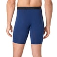 thumbnail image 3 of Hanes Mens Underwear Long Leg Boxer Briefs, 3-Pack, Comfort Flex Fit Boxer Briefs for Men, 3 of 9