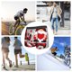 thumbnail image 4 of Fotbe Buffalo Plaid Love And Gnome Calzoncillos Tipo Boxer con Bolsa de Soporte Total para Hombre, X-Temp Fresco, Transpirable y de Secado Rápido-Large, 4 of 5