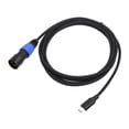 thumbnail image 3 of Cable de audio USB C a XLR macho de alto rendimiento, conector de audio de aleación de zinc para teléfono. 200cm, 3 of 9