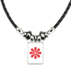thumbnail image 1 of collar a mano colgante de cuerda de cuero Unbranded M, 1 of 3