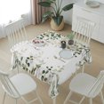 thumbnail image 6 of Sage Green Eucalyptus Table Cloth Waterproof Tablecloths, Spring Leaves Botanical Watercolor Tablecloth Dining Table Cover for Kitchen Party Tabletop Outdoor, Square Tablecloth 54x54 Inch, 6 of 9