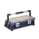thumbnail image 3 of Caja de herramientas a prueba de polvo, contenedor de almacenamiento de herramientas para hardware, clavos y tornillos variados L tiene 2 capas de cuadrícula, 3 of 8