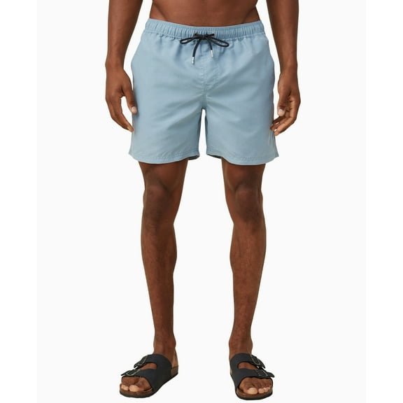 Cotton On VINTAGE BEACH BLUE Men's Kahuna Solid Shorts, 2X-Large