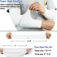 thumbnail image 6 of beister 6 Pairs UV Protection Cooling Arm Sleeves for Women Men, Long Sunblock Protective Cycling Arm Cover, 6 of 7