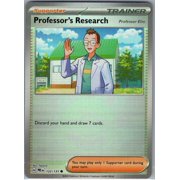 2025 Prismatic Evolutions Professor's Research Reverse Holo Pokeball #123/131 Trading Card