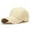 Beige, variant on Men Adjustable Snapback Baseball Cap Vented Performance Laser Cut Mesh Hat Dark Gray One Size