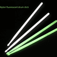 thumbnail image 1 of Baquetas fluorescentes de nailon 5A para batería, baquetas luminosas para jazz, baquetas para actuaciones escénicas, baquetas luminosas, 1 of 5