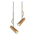 thumbnail image 2 of Meomi Lighting 7W Integrated LED Cylinder Ceiling Fixture, Dimmable 420 Lumens, ETL Listed (Brushed Gold Finish), 2 of 3