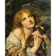thumbnail image 2 of Jean-Baptiste Greuze 15x18 Black Ornate Wood Framed Double Matted Museum Art Print Titled - The Souvenir (1787 - 1789), 2 of 5