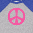 thumbnail image 4 of Inktastic Peace Sign Pink Retro Girls Baby Bodysuit, 4 of 5