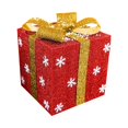 thumbnail image 4 of onlyliua Ofertas Del Día Por Tiempo Limitado Caja de Regalo En Adorno Navideño, Decoración de Ventana, Caja de Regalo En Copos de Nieve, 4 of 4