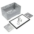 thumbnail image 2 of Universal Car Stereo Double Din Fitting Cage Mounting Frame Installation Kit With Removal Keys for Car DVD Player Radio Headunit, 2 of 12