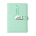 thumbnail image 3 of Abbracc Diary with Lock Lockable Sturdy Password Lock Diary for Business Office Kids Light green, 3 of 9
