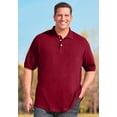 thumbnail image 4 of KingSize Men's Big & Tall Shrink-Less Classic Cotton Polo Shirt, 4 of 5