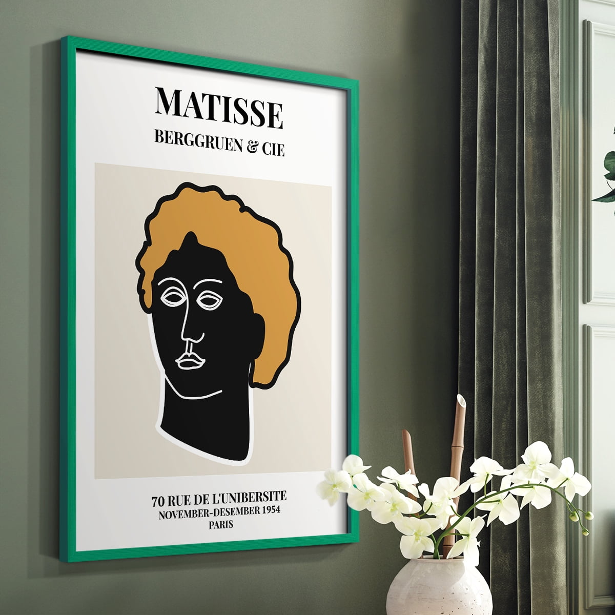 Matisse XLIV Framed Print - Solid Wood