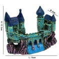 thumbnail image 2 of Hi.FANCY Aquarium Decoration Retro Europe Castle Unique design Fish Tank Resin Ornament Simulation, 2 of 5