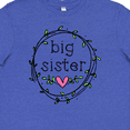 thumbnail image 4 of Inktastic Big Sister Leaves, Circle, Heart Youth T-Shirt, 4 of 5