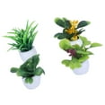thumbnail image 1 of Mini Simulation Pot Plants Set, No Need To Water Durable Simulation Potted Plants Set  For Office For Home For Table, 1 of 8