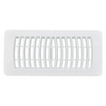 thumbnail image 4 of Imperial 4" x 10" White Louvered Polystyrene Floor Register, 1-pk, 4 of 6