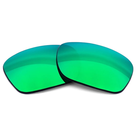 Apex Lenses Verres de Rechange Polarisés pour Lunettes de Soleil Black Flys King Fly (Vert Émeraude)
