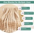 thumbnail image 3 of Plush Fluffy Blanket - Super Soft Blankets Fuzzy Throw Blanket For Bed, Cozy, 3 of 7