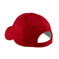 thumbnail image 6 of Port & Company Five Panel Twill Cap-One Size (Red), 6 of 6