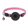 thumbnail image 3 of Goowood Breakaway Cat Collars Reflective Adjustable 1 CM Wide Strap and Airtag Holder Kitten Collar with Bell for Safe Night Walking Outdoor Play, 3 of 5