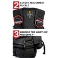 thumbnail image 5 of Hovilon Adult Swim Vest Buoyancy Jacket，Multi-Pocket Adult Life Jacket for Fishing Sailing Surfing Boating Kayaking，Water Sports, 5 of 8