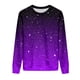 thumbnail image 4 of Heisall Womens Sweatshirts Gradient Print Round Neck Casual Sporty Long Sleeve Lightweight 2025 New Fashion Trendy Tops, 4 of 7