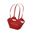 thumbnail image 1 of simhoa Bouquet Storage Handbag Birthday Florist Packaging Bag Flower Paper Gift Box Dark Red, 1 of 6