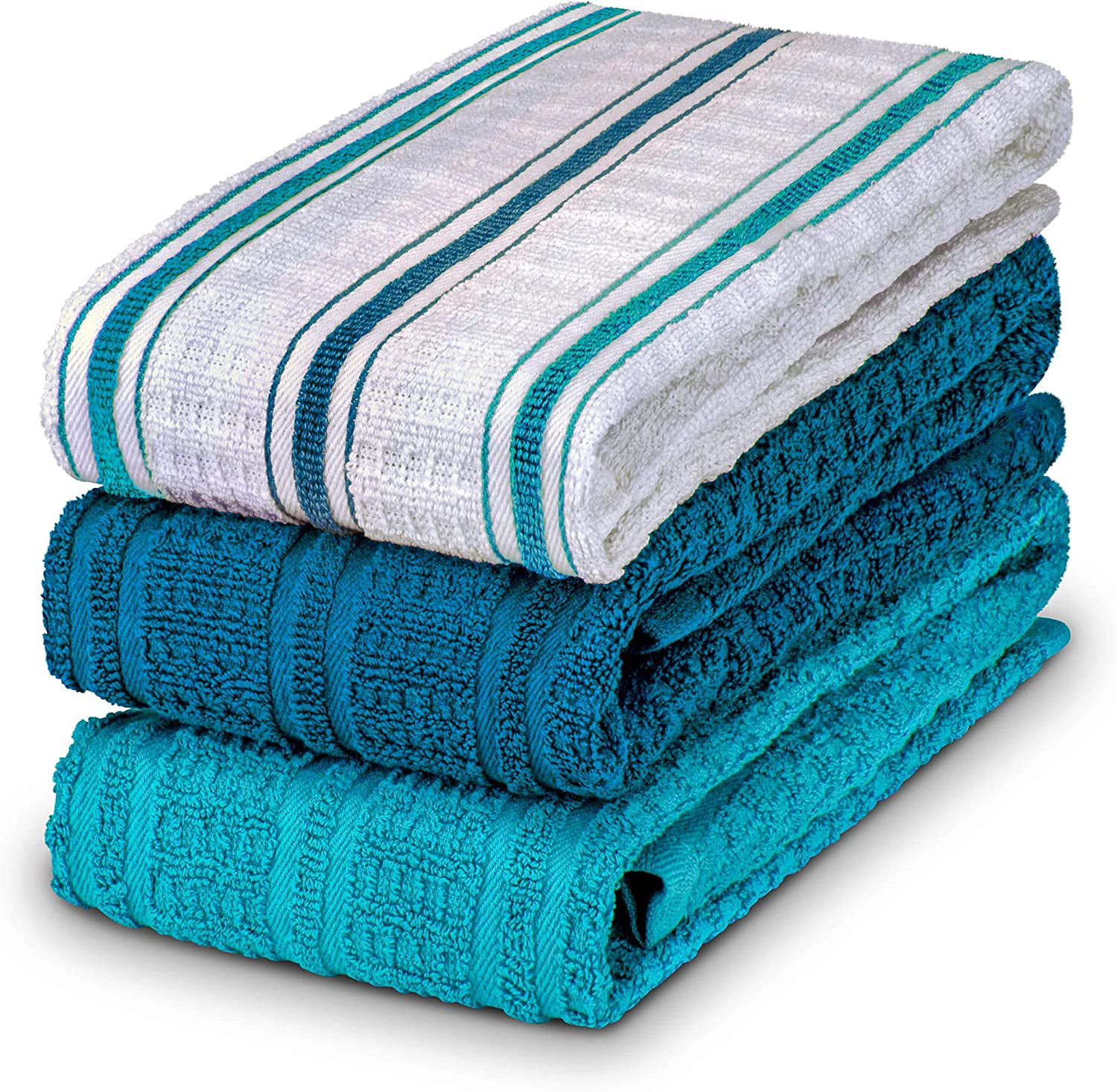 Onam Kitchen Towels - Blue  Navy Modern Towels Handmade in India – The  Citizenry